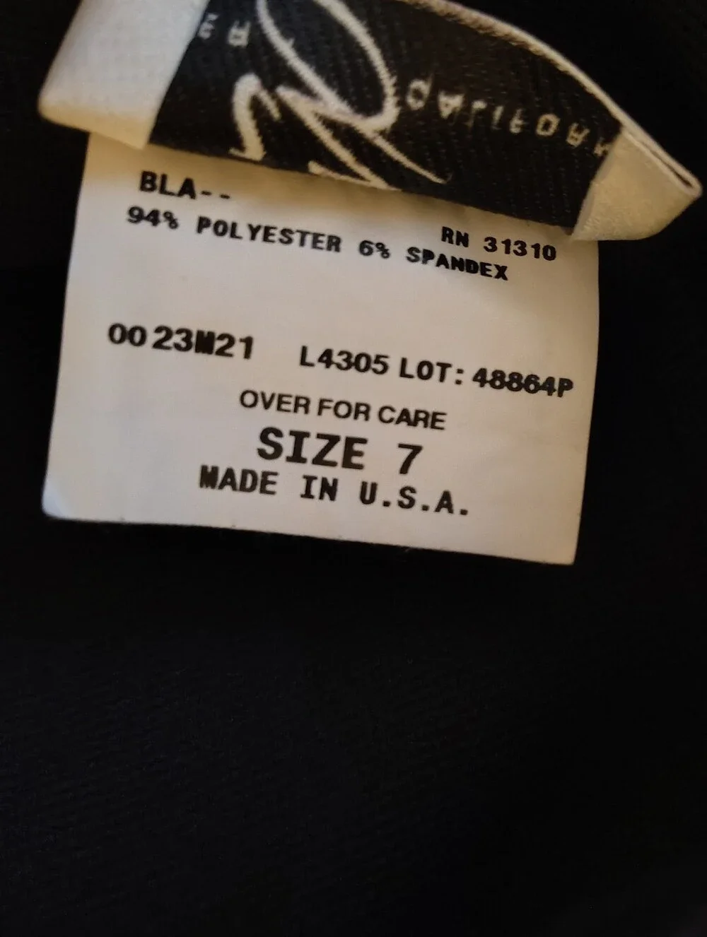 Vintage Y2K Black Micro Mini Skirt 7 Medium Zip Mall Goth Emo Rocker Rave Party